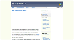Desktop Screenshot of photopostsblog.com